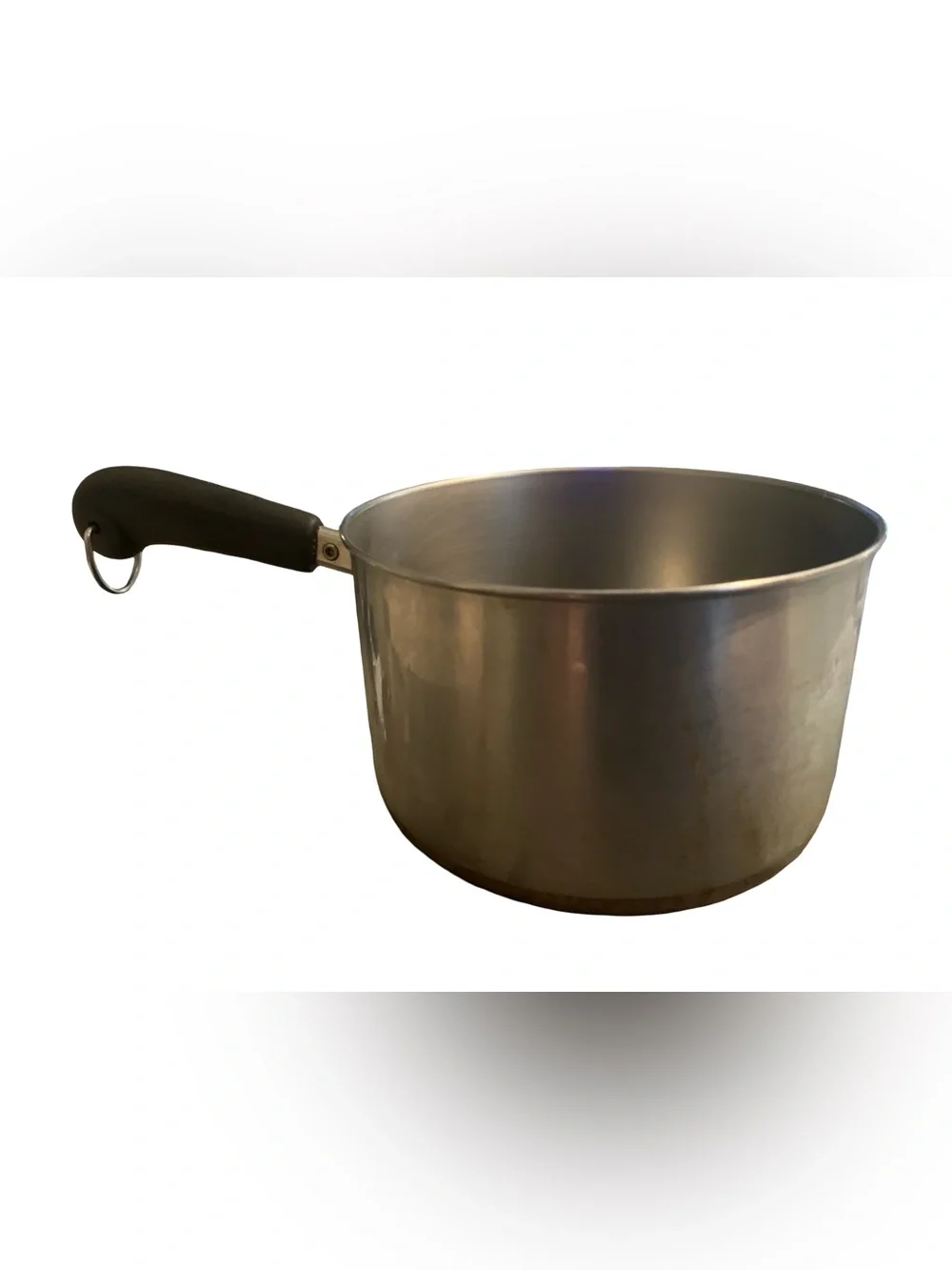 Vintage Revere Ware 3 Qt Saucepan Copper Bottom Without Lid Made In Rome, NY